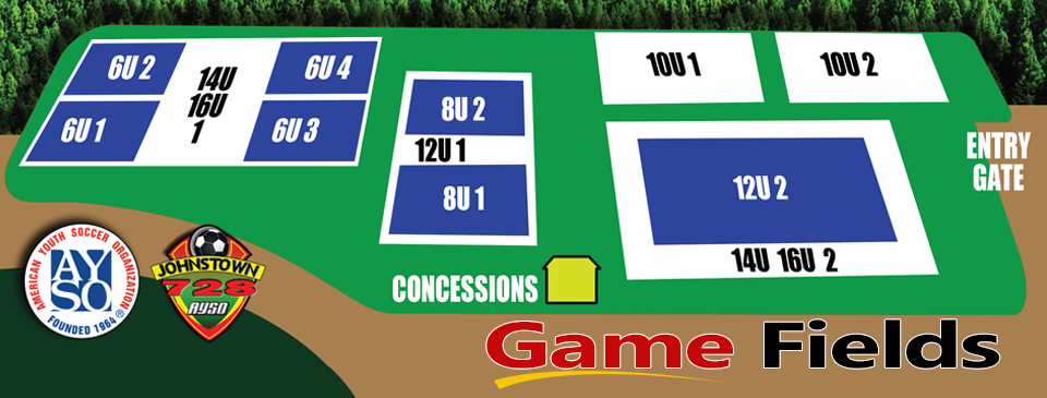 Kidsport Field Diagram